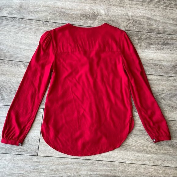 True Religion V Neck Button Down Blouse - Picture 12 of 14